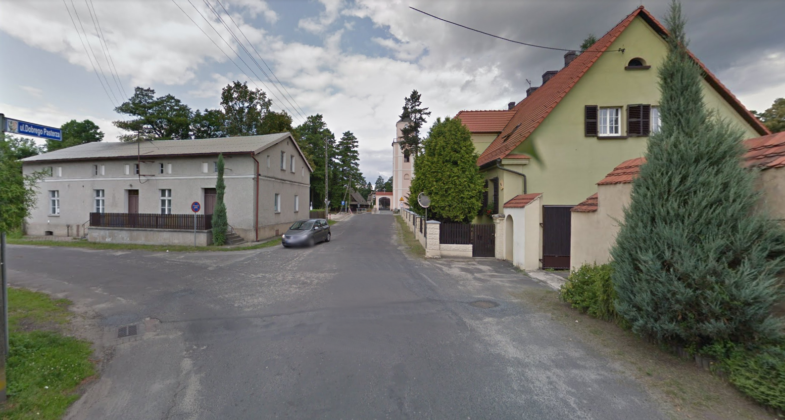 Skrzyżowanie ulic Ks. Wajdy z Dobrego Pasterza