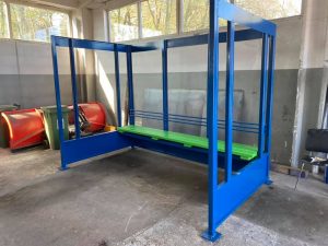 Odremontowany przystanek autobusowy, Źródło: Fanpage firmy Zawkom Zawadzkie